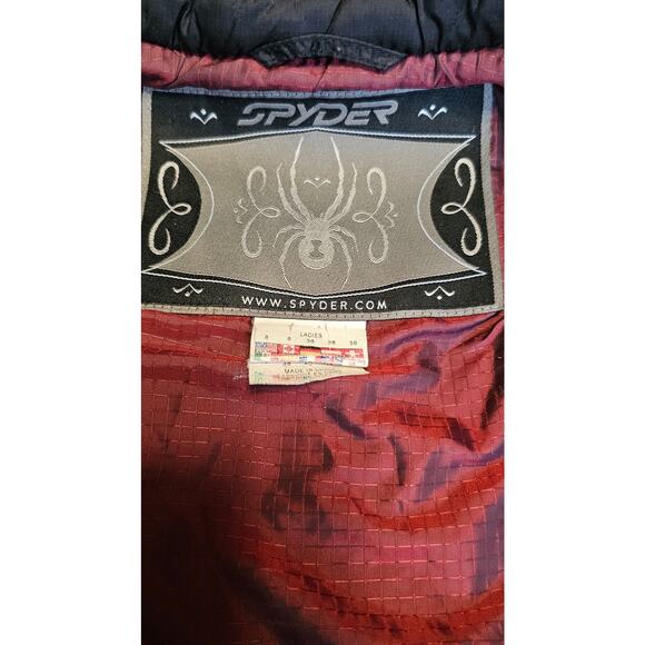 Vintage Spyder Women's Layered System Ski Jacket - Size 8 - Picture 8 of 9